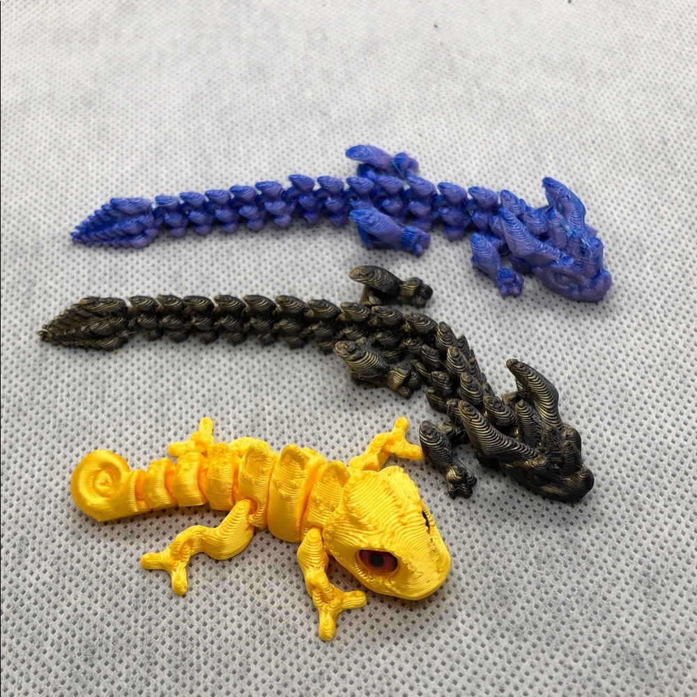 3D printed Reptile Décor Figurine